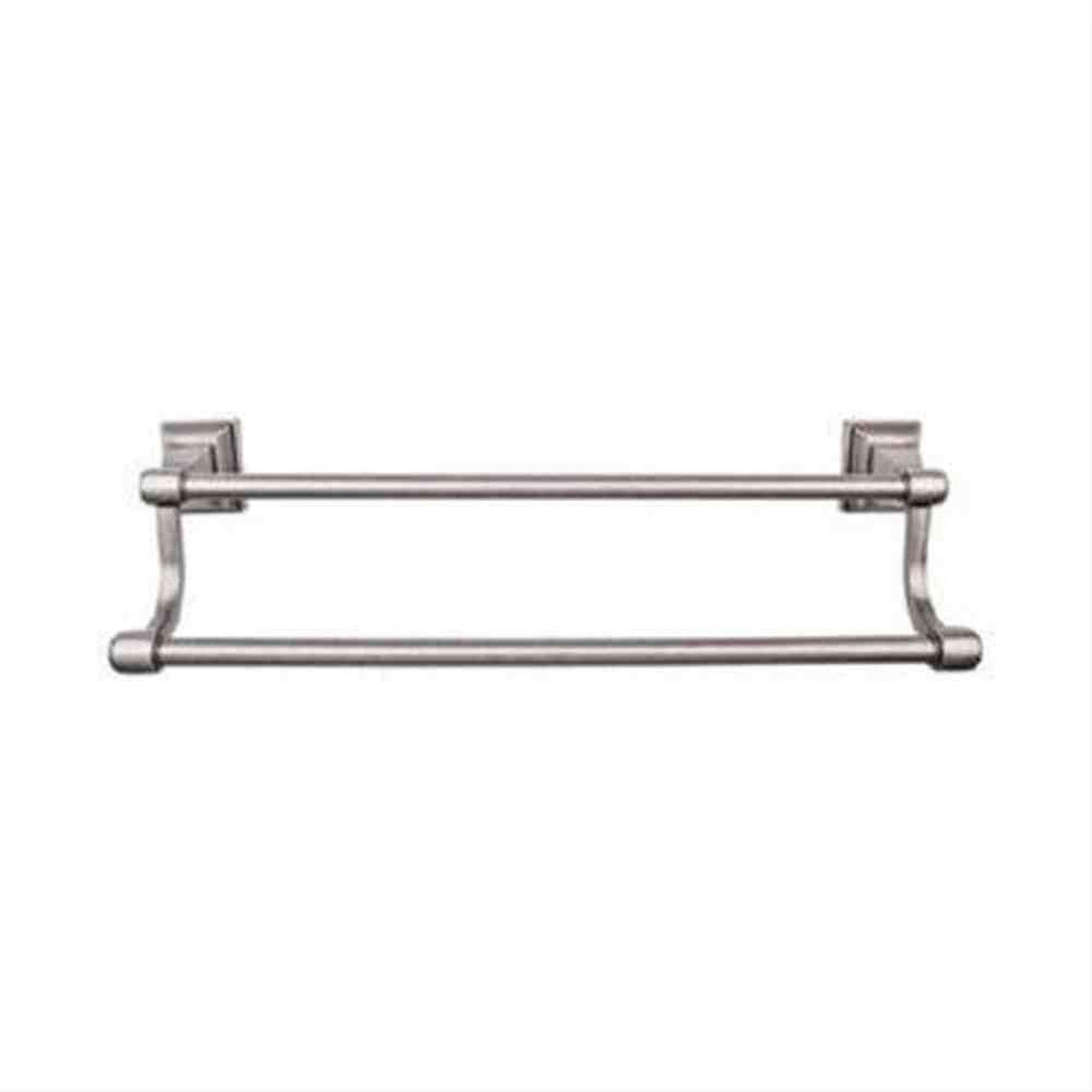 Top Knobs STK11AP Stratton Bath Towel Bar 30" Double Antique Pewter
