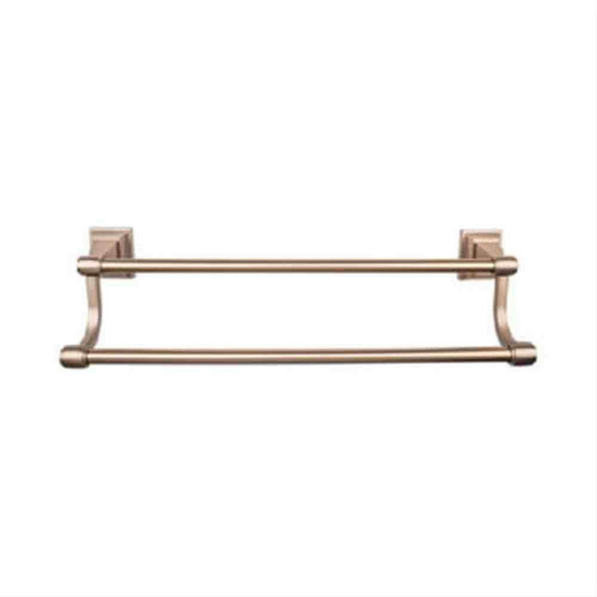 Top Knobs STK11BB Stratton Bath Towel Bar 30" Double Brushed Bronze