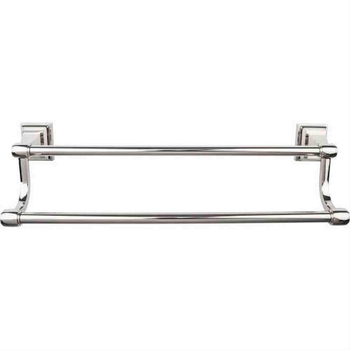 Top Knobs STK11PN Stratton Bath Towel Bar 30" Double Polished Nickel