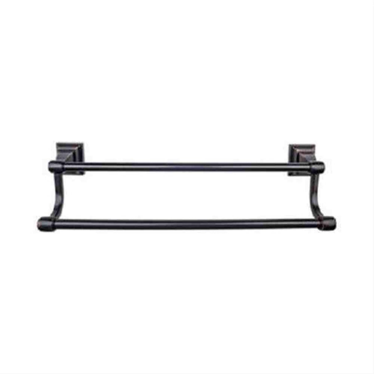 Top Knobs STK11TB Stratton Bath Towel Bar 30" Double Tuscan Bronze