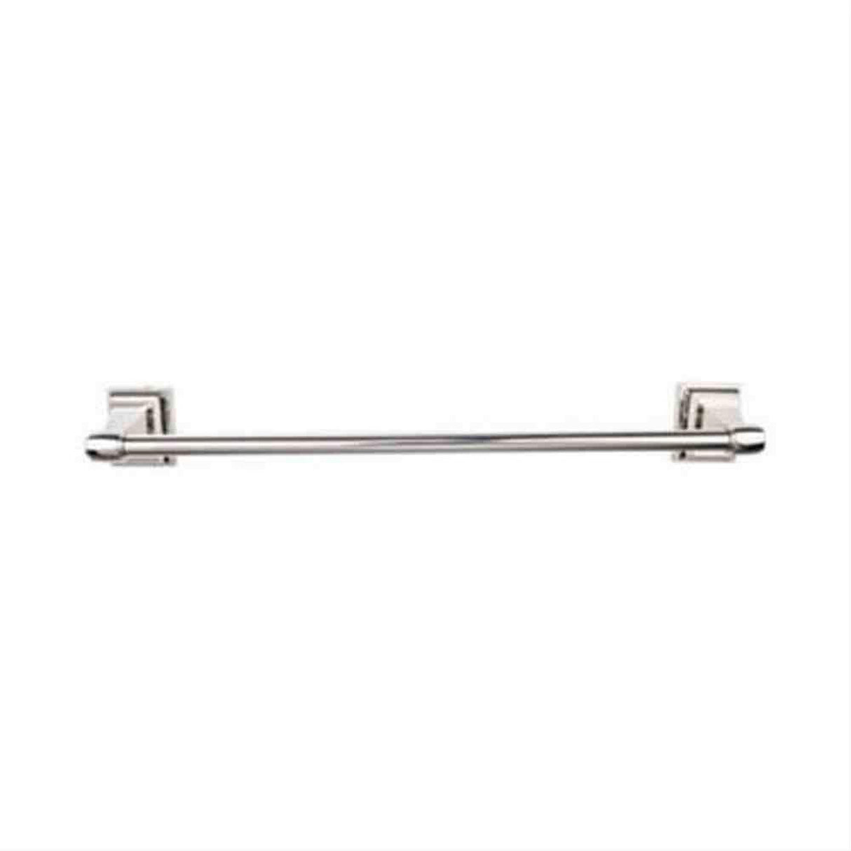 Top Knobs STK8PN Stratton Bath Towel Bar 24" Single Polished Nickel