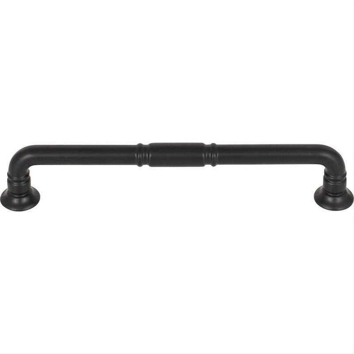 Top Knobs TK1004BLK TK1004 Kent 6 5/16" Center to Center Bar Pull Flat Black