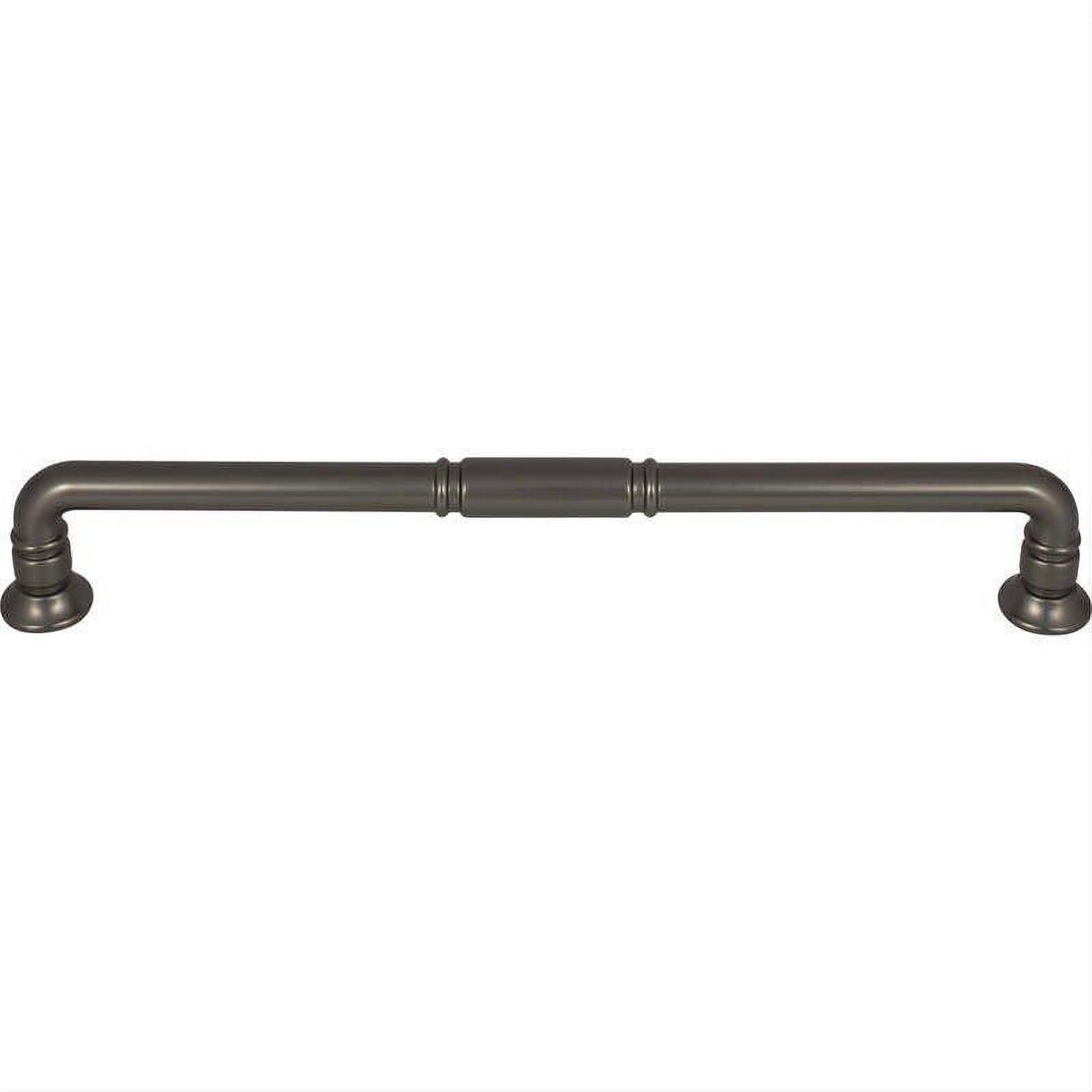 Top Knobs TK1008AG TK1008 Kent 12" Center to Center Cabinet Pull / Appliance Pull Ash Gray