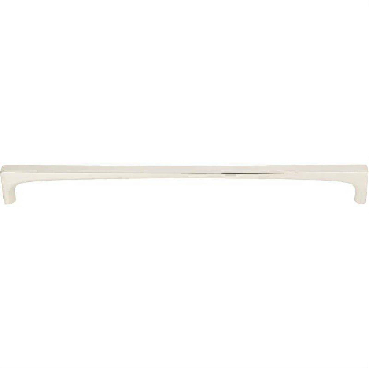 Top Knobs TK1017PN TK1017 Riverside 12" Center to Center Bar Pull Polished Nickel