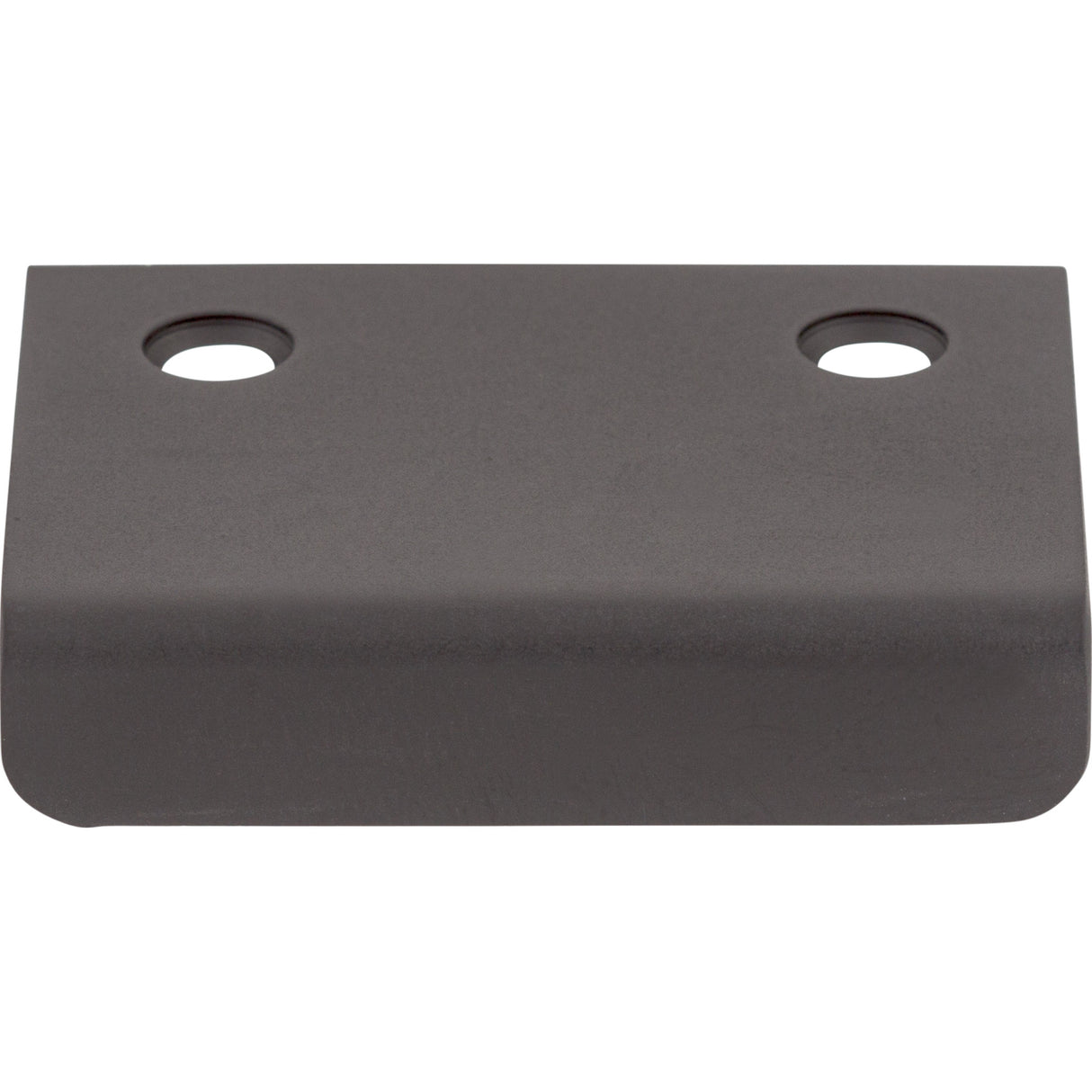 Top Knobs TK102BLK Tab 1 1/4" Center to Center Finger Pull Flat Black