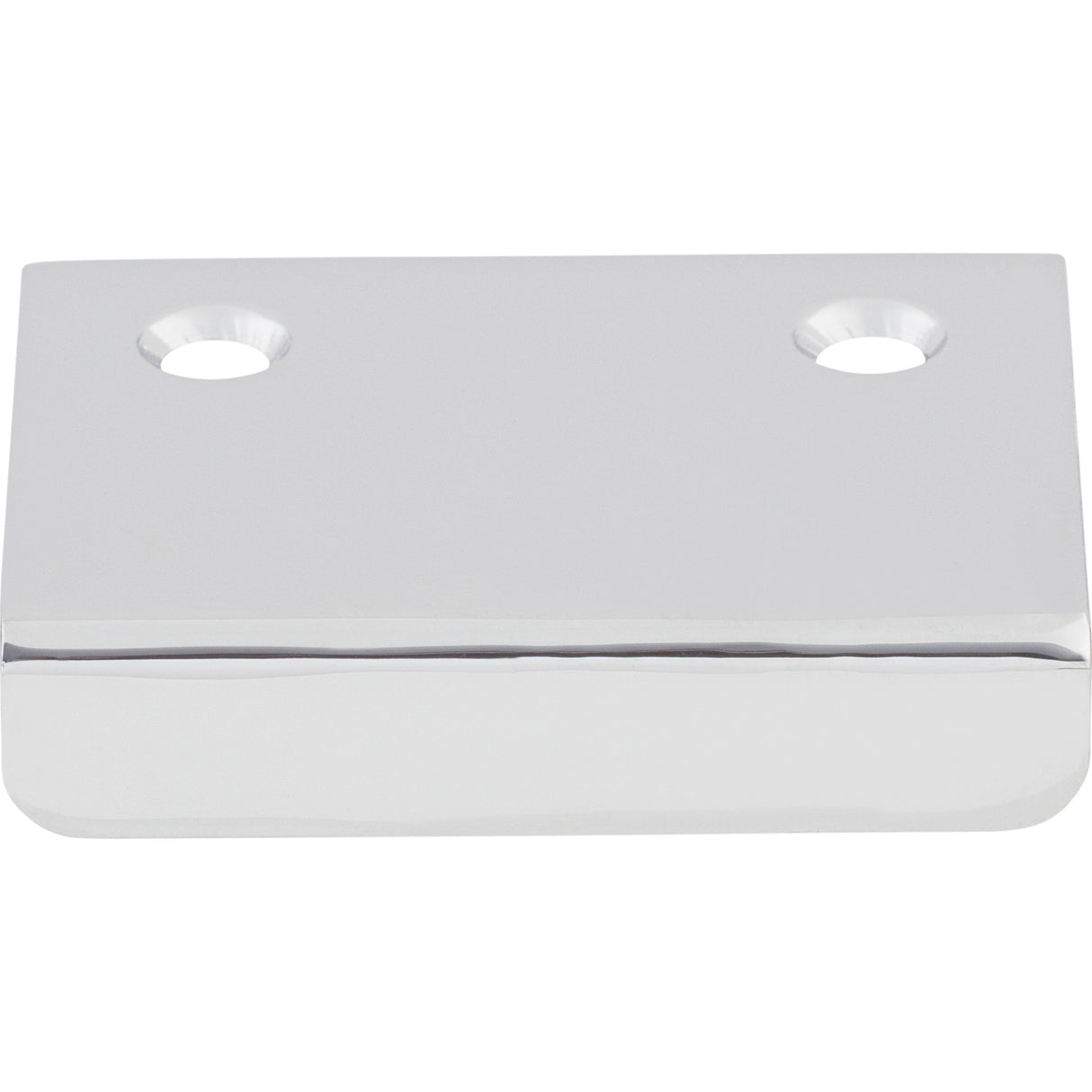 Top Knobs TK102PC Tab 1 1/4" Center to Center Finger Pull Polished Chrome