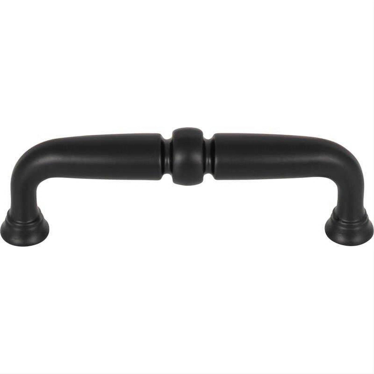Top Knobs TK1021BLK TK1021 Henderson 3 3/4" Center to Center Bar Pull Flat Black