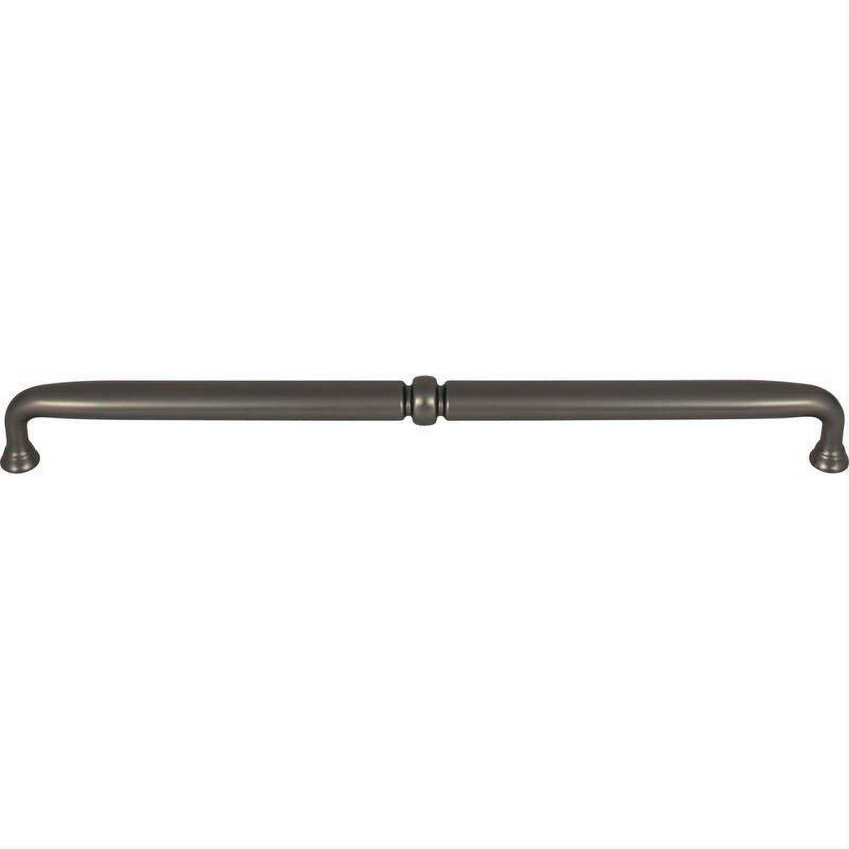 Top Knobs TK1026AG TK1026 Henderson 12" Center to Center Bar Pull Ash Gray