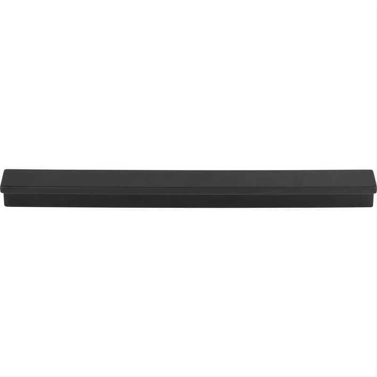 Top Knobs TK1044BLK TK1044 Minetta 7 9/16" Center to Center Finger Pull Flat Black