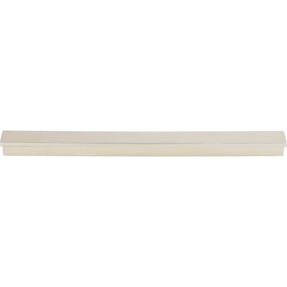 Top Knobs TK1045PN Minetta 8 13/16" Center to Center Finger Pull Polished Nickel