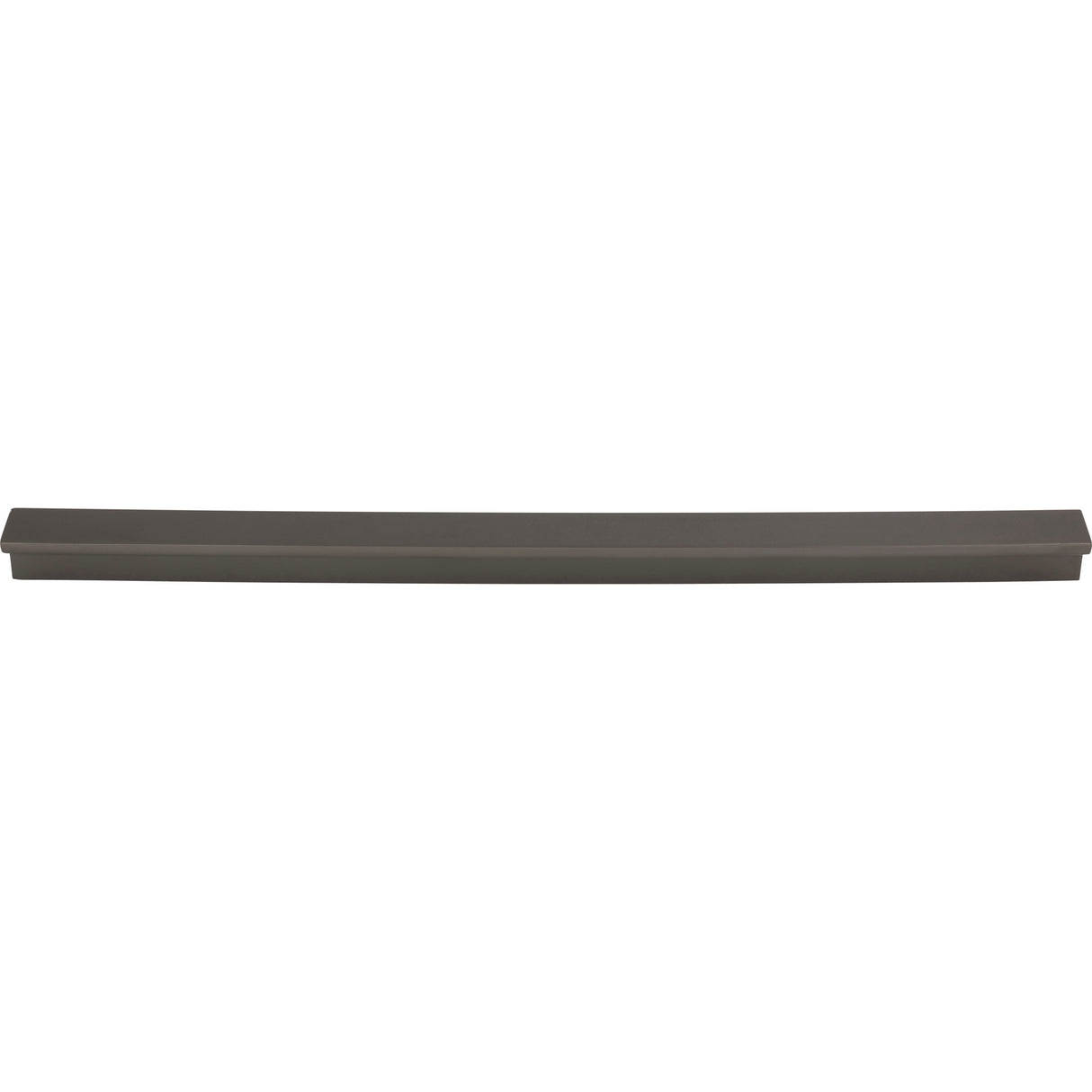 Top Knobs TK1046AG Minetta 12" Center to Center Finger Pull Ash Gray