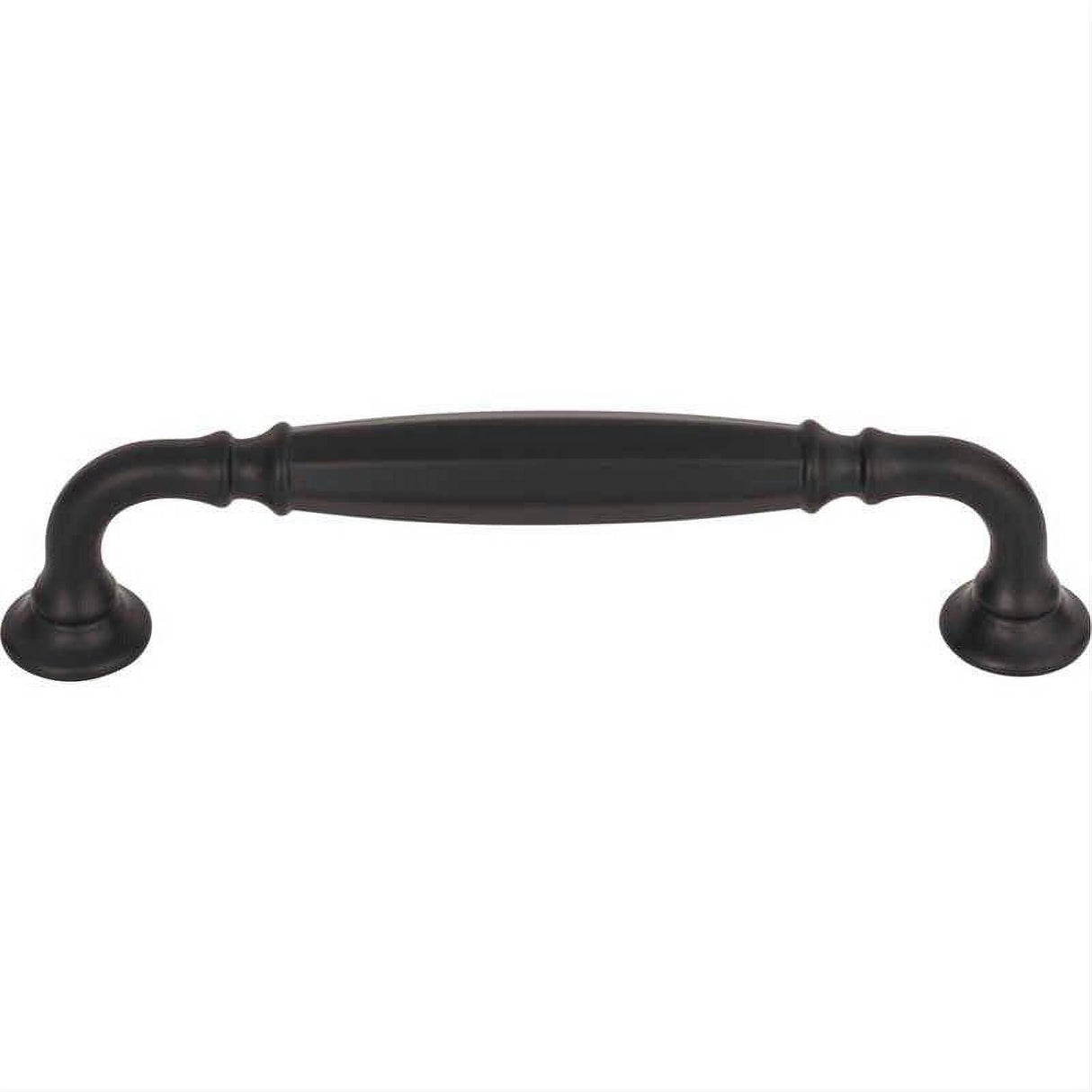 Top Knobs TK1052BLK TK1052 Barrow 5 1/16" Center to Center Bar Pull Flat Black