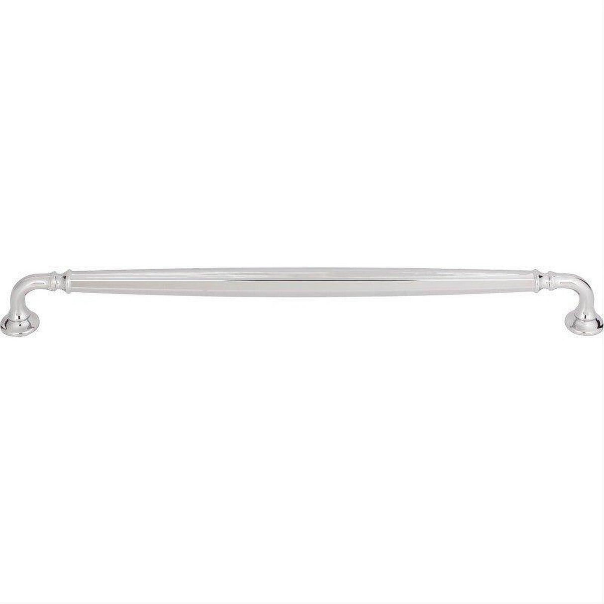 Top Knobs TK1056PC TK1056 Barrow 12" Center to Center Bar Pull Polished Chrome