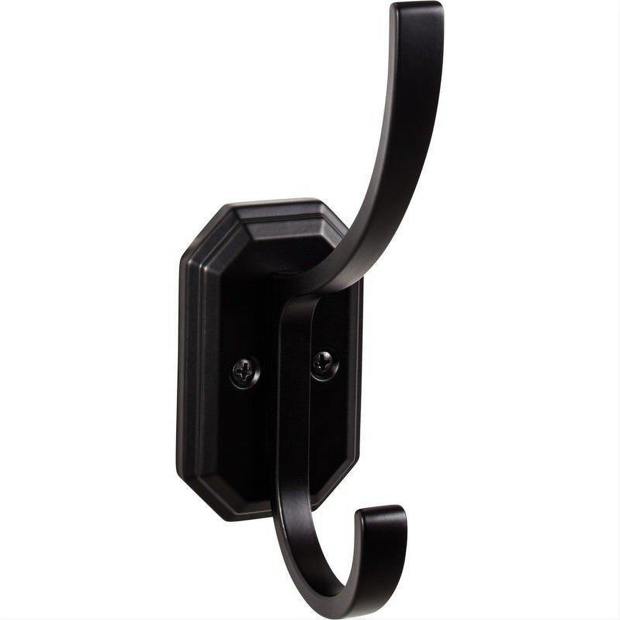 Top Knobs TK1065BLK TK1065 Emerald Hook 6-1/4 Inch Flat Black