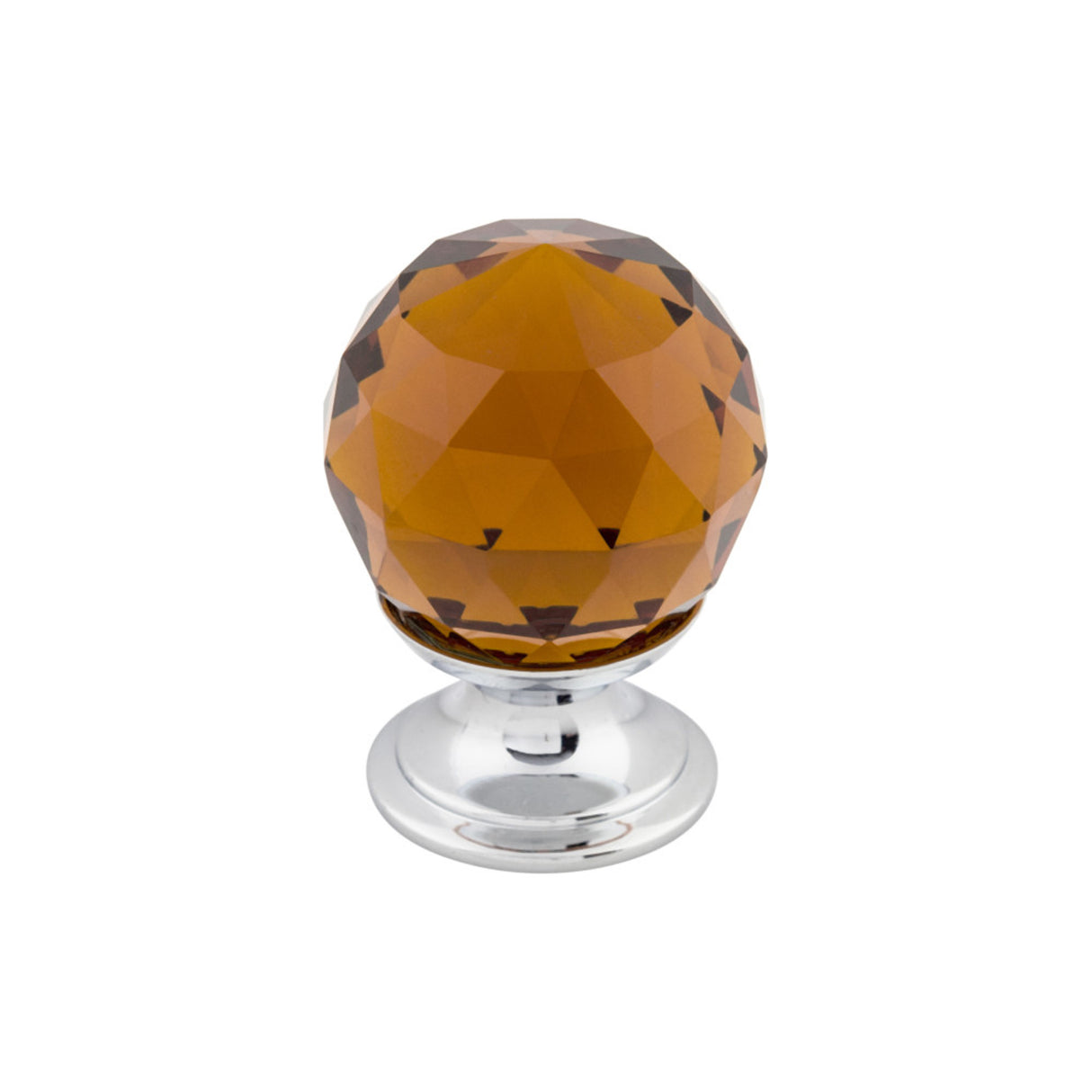 Top Knobs TK121 Wine Crystal Cabinet Knob 1-1/8"