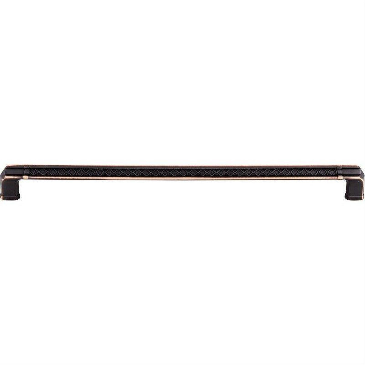 Top Knobs TK207UM TK207 Tower Bridge 12" Center to Center Bar Pull Umbrio