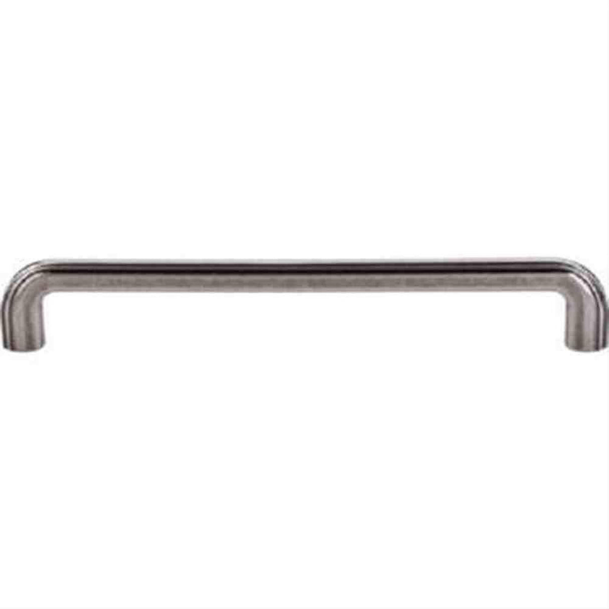 Top Knobs TK224PTA TK224 Victoria Falls Cabinet Pull 8" Center to Center Pewter Antique