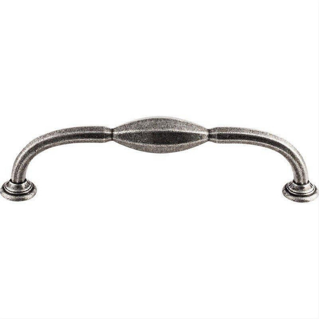 Top Knobs TK232BI TK232 Chareau 5 1/16" Center to Center Arched Cabinet Pull Black Iron