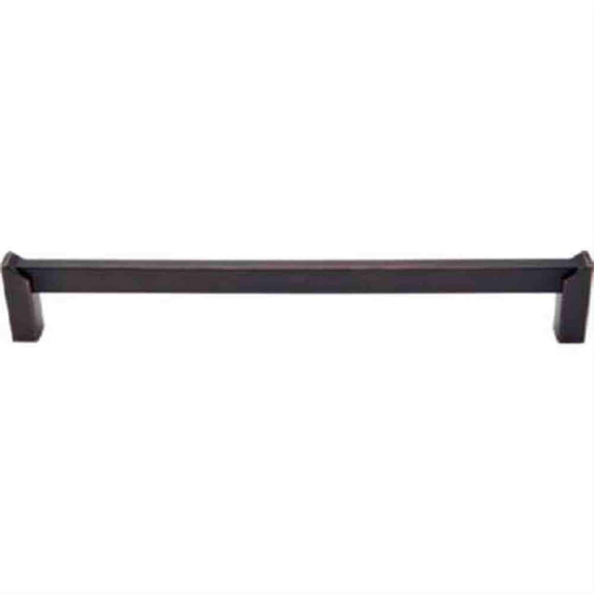 Top Knobs TK243TB TK243 Meadows Edge Square Appliance Pull 12" Center to Center Tuscan Bronze
