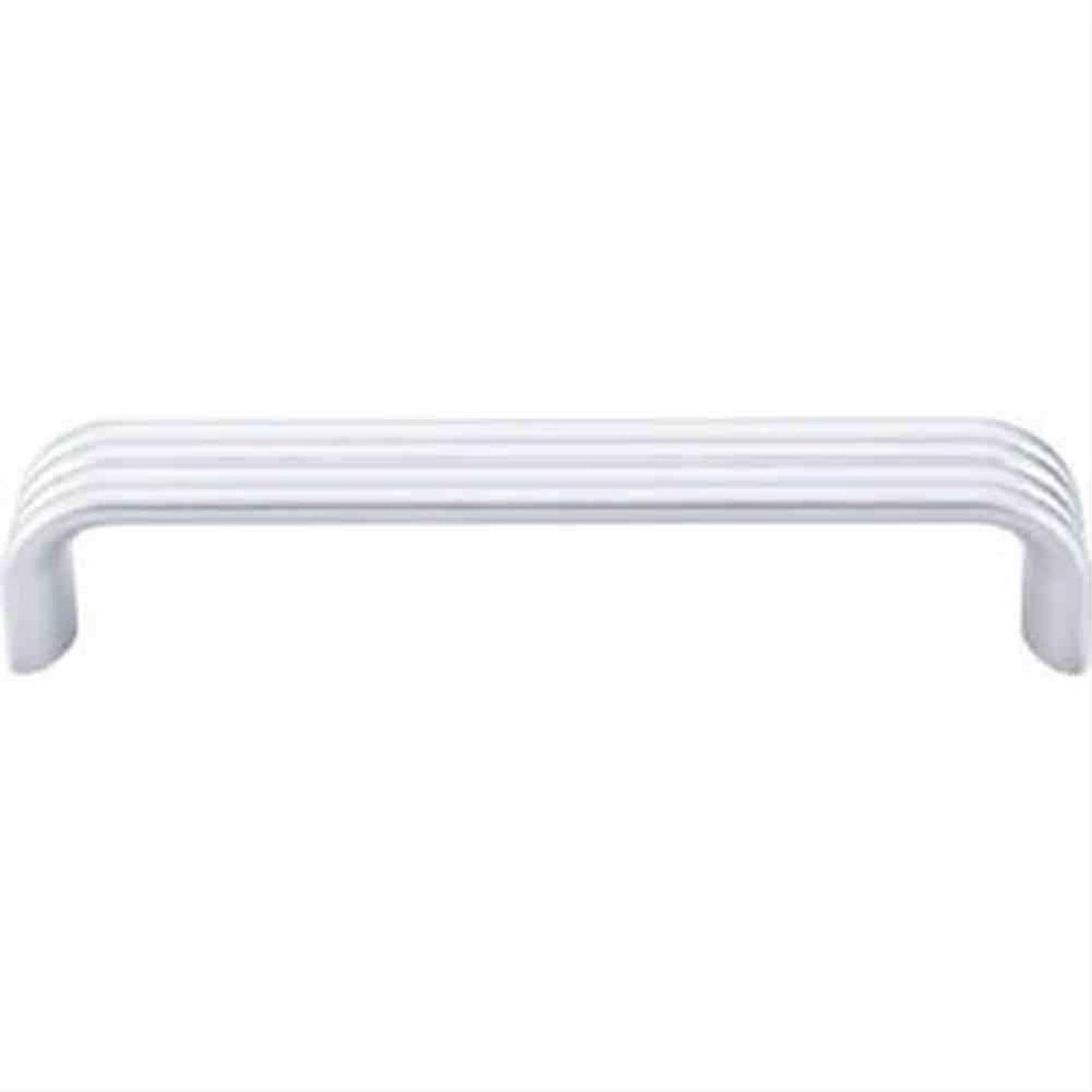 Top Knobs TK263ALU TK263 Modern Deco Cabinet Pull 5" Center to Center Aluminum