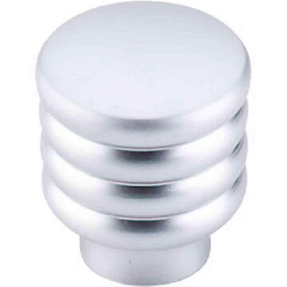 Top Knobs TK265ALU TK265 Modern Deco Cabinet Knob 1" Aluminum