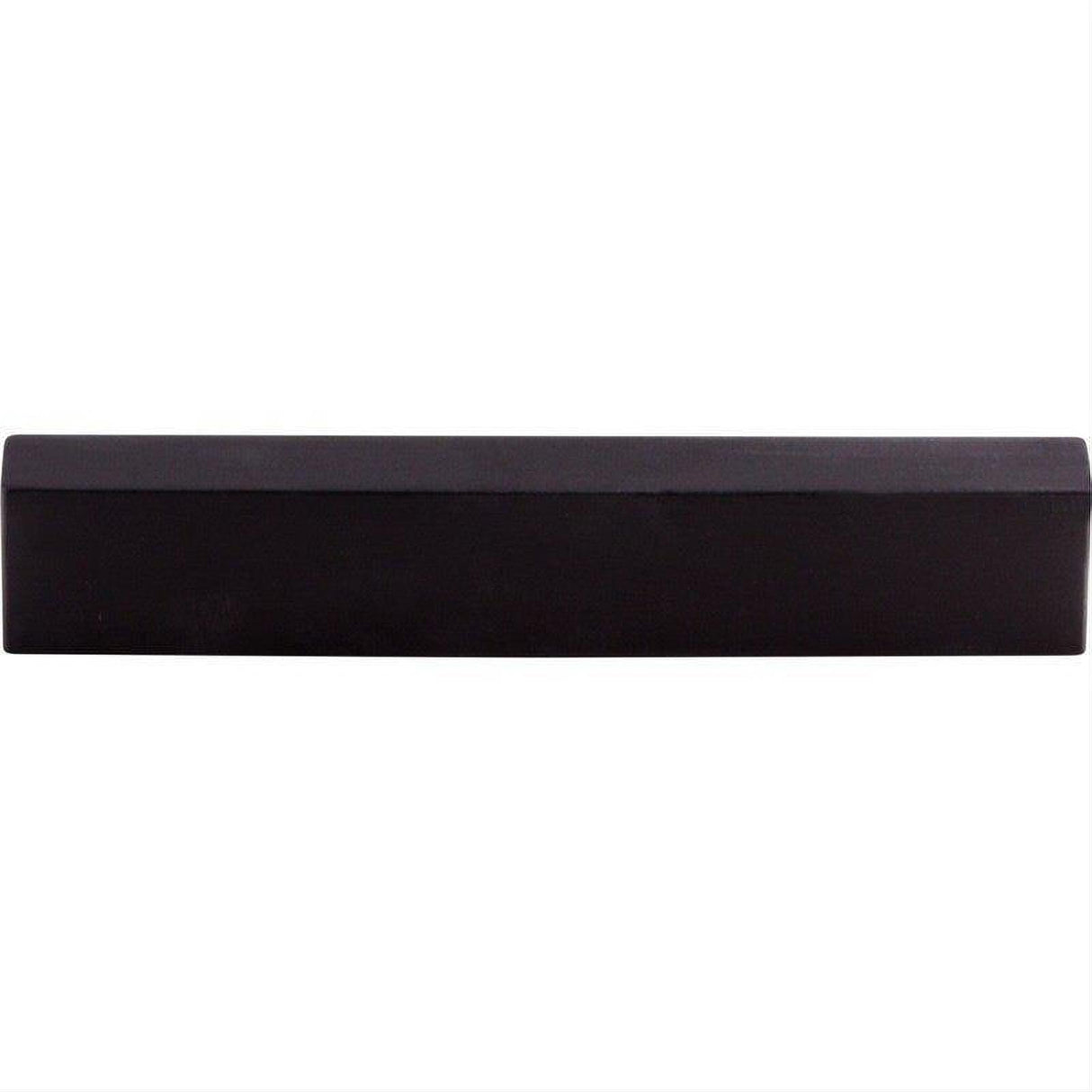 Top Knobs TK276BLK TK276 Modern Metro 5" Center to Center Finger Pull Flat Black