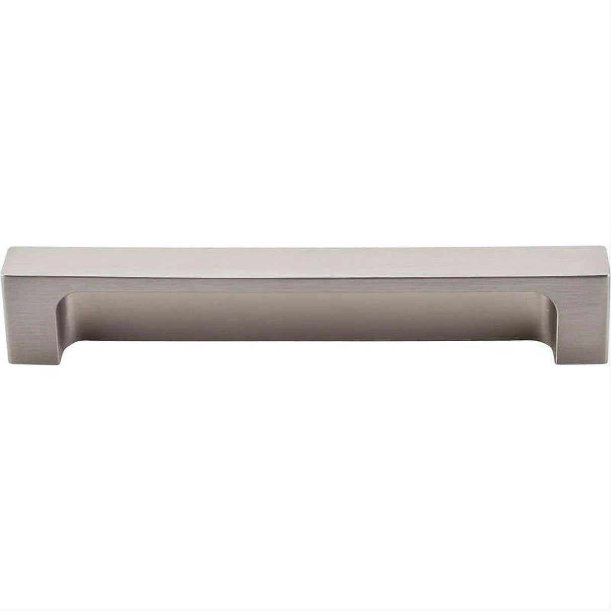 Top Knobs TK276BSN TK276 Modern Metro 5" Center to Center Finger Pull Brushed Satin Nickel