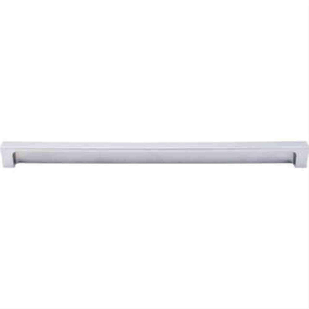 Top Knobs TK278ALU Modern Metro Tab Cabinet Pull 12" Center to Center Aluminum
