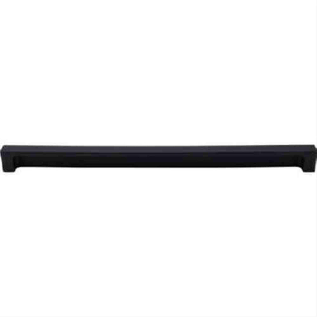 Top Knobs TK278BLK Modern Metro Tab Cabinet Pull 12" Center to Center Flat Black