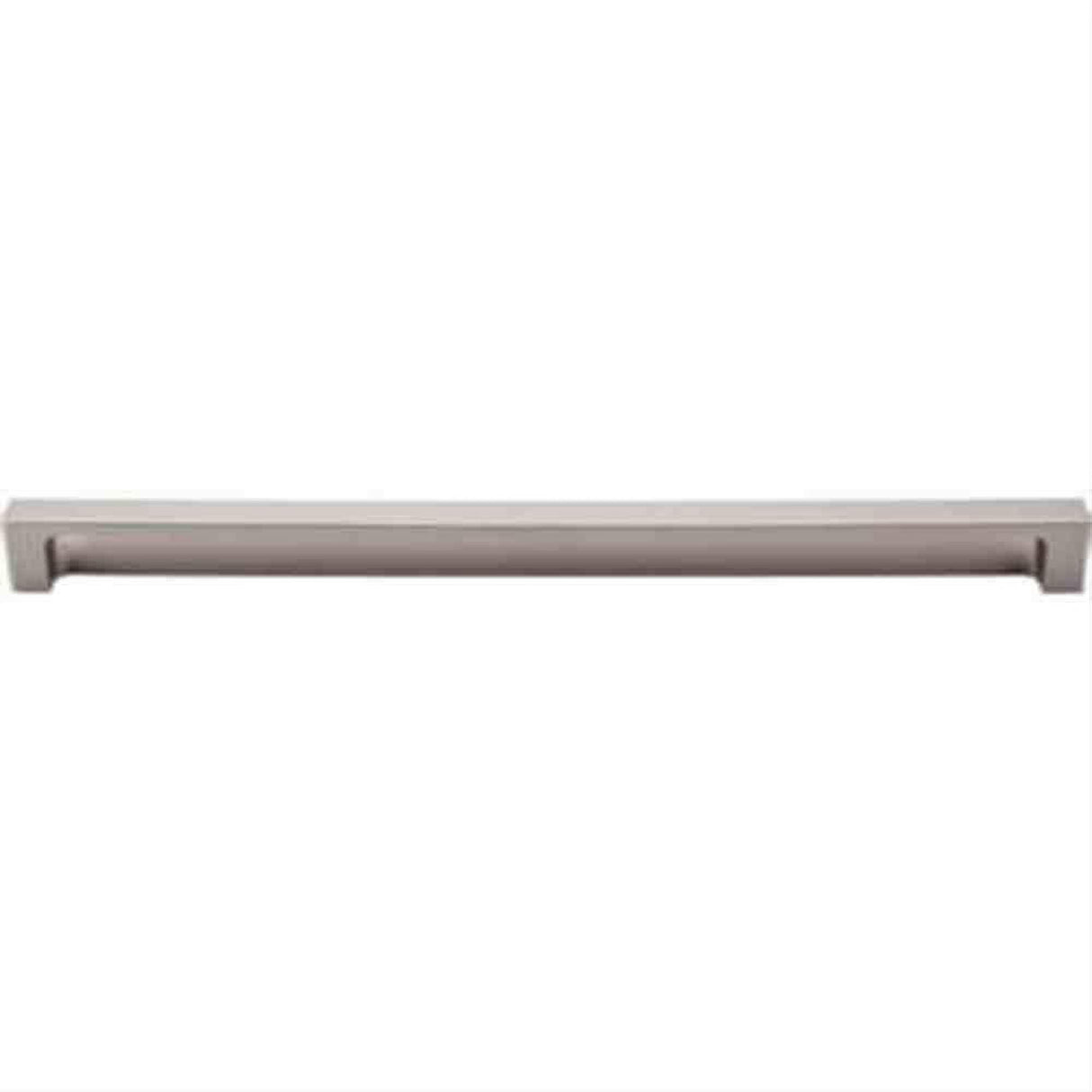 Top Knobs TK278BSN Modern Metro Tab Cabinet Pull 12" Center to Center Brushed Satin Nickel