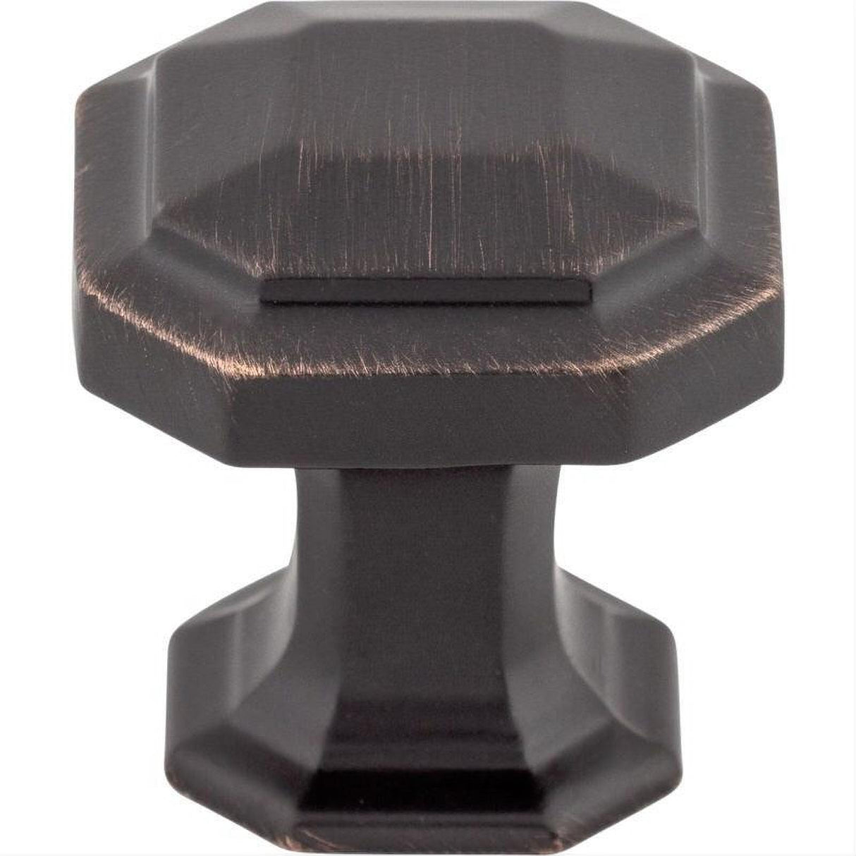Top Knobs TK286TB TK286 Emerald 1 1/8" Length Geometric Cabinet Knob Tuscan Bronze