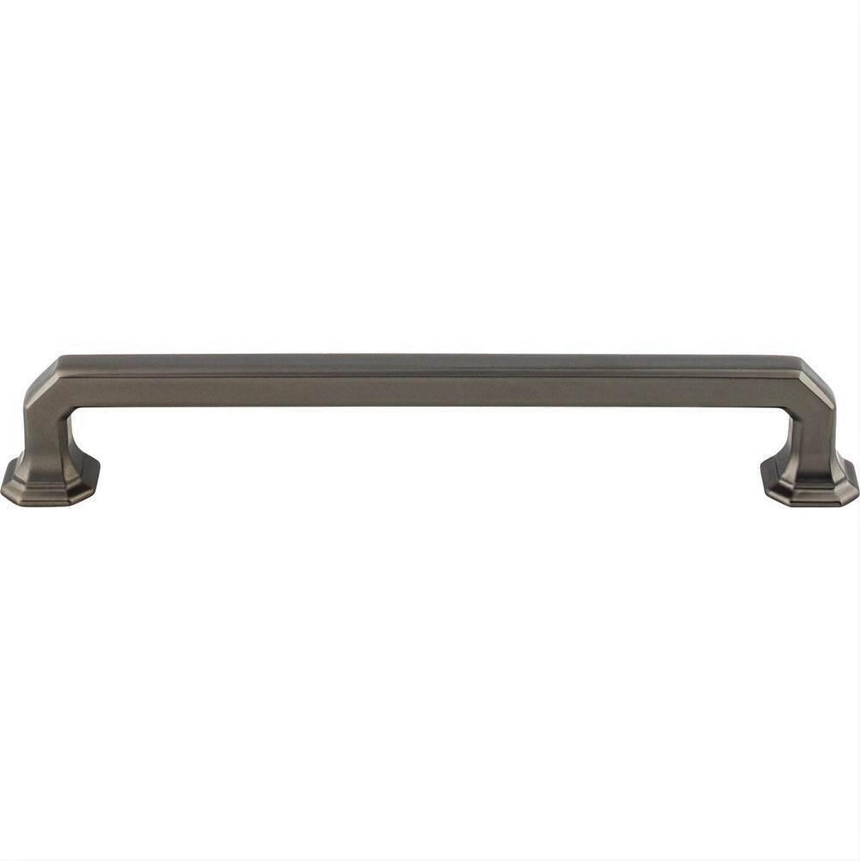 Top Knobs TK289AG TK289 Emerald Cabinet Pull 7" Center to Center Ash Gray