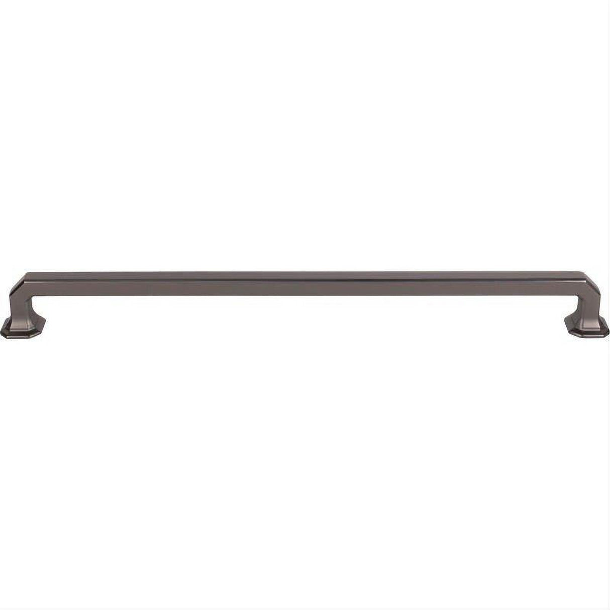 Top Knobs TK291AG TK291 Emerald 12" Center to Center Bar Pull Ash Gray