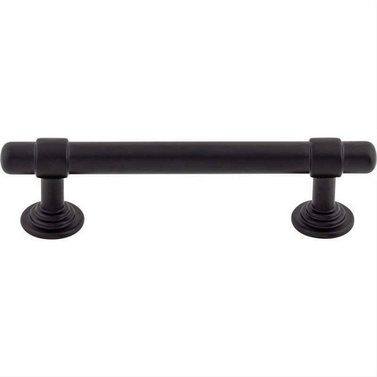 Top Knobs TK3001BLK TK3001 Ellis 3 3/4" Center to Center Bar Pull Flat Black