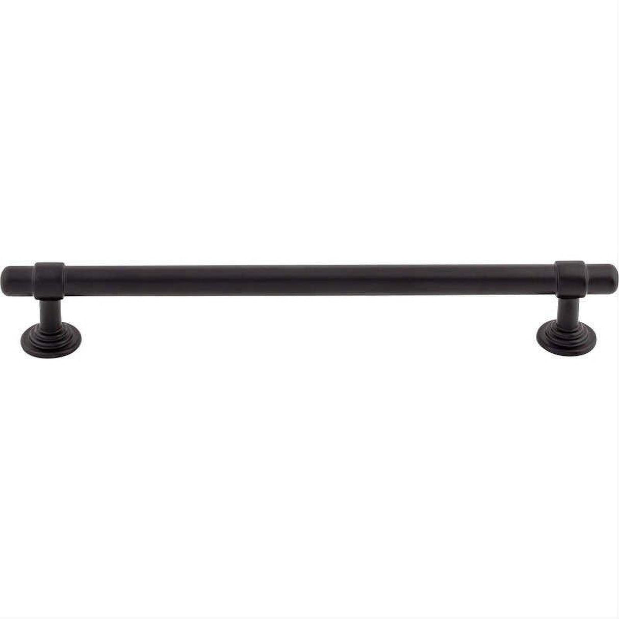 Top Knobs TK3004BLK TK3004 Ellis 7 9/16" Center to Center Bar Pull Flat Black