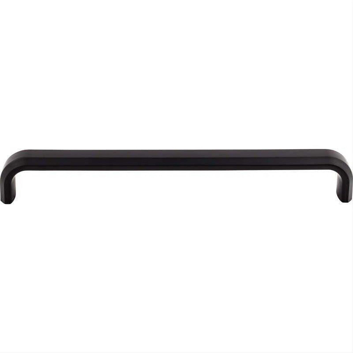 Top Knobs TK3018BLK TK3018 Telfair 18" Center to Center Cabinet Pull / Appliance Pull Flat Black