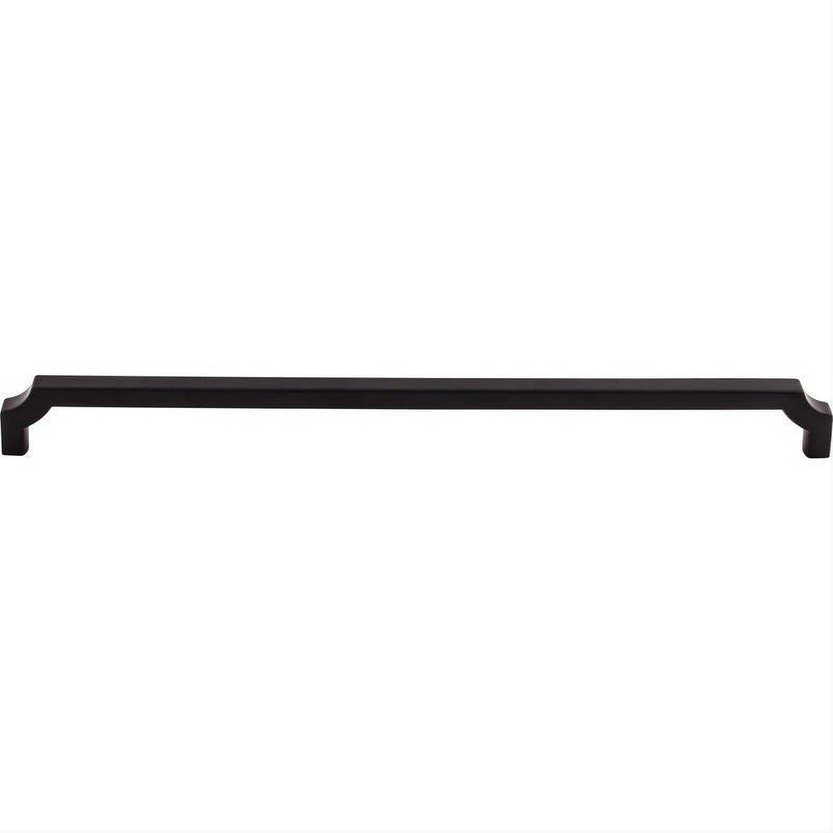 Top Knobs TK3026BLK TK3026 Davenport 12" Center to Center Bar Pull Flat Black