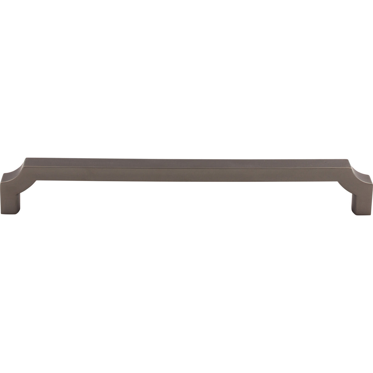 Top Knobs TK3028AG Davenport 18" Center to Center Appliance Pull Ash Gray