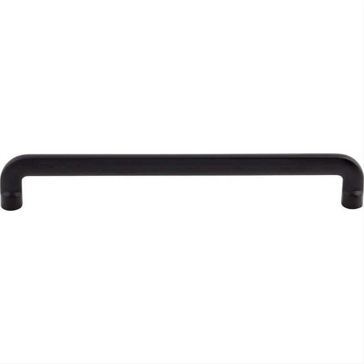Top Knobs TK3044BLK TK3044 Hartridge 7 9/16" Center to Center Bar Pull Flat Black