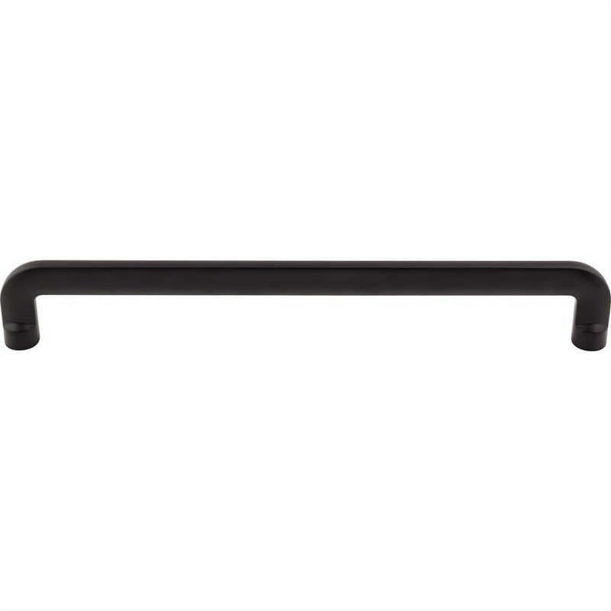 Top Knobs TK3048BLK TK3048 Hartridge 18" Center to Center Cabinet Pull / Appliance Pull Flat Black