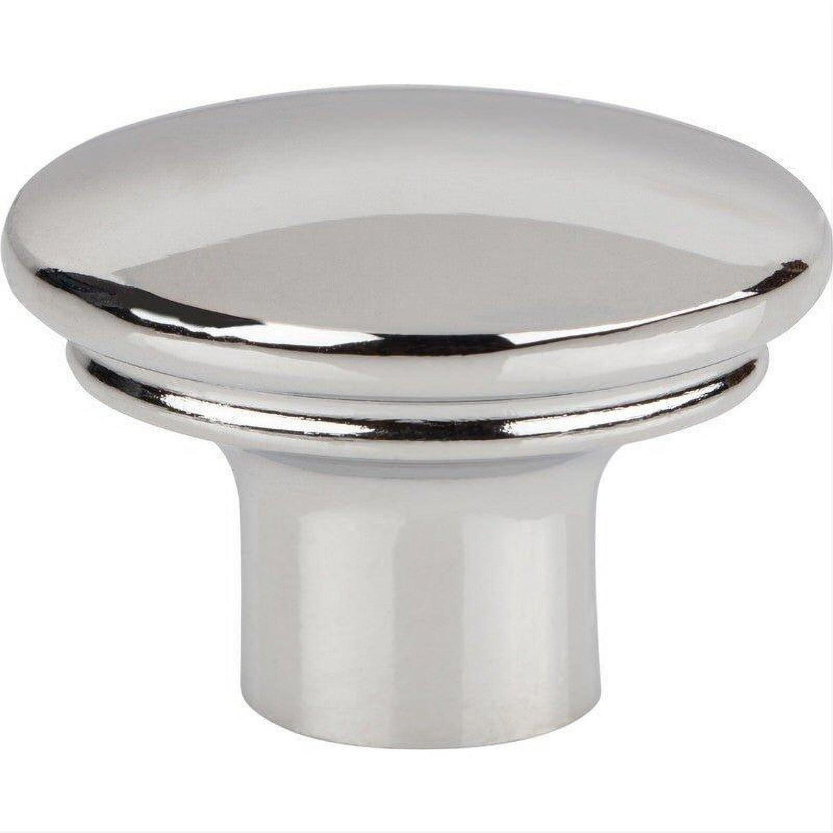 Top Knobs TK3051PC TK3051 Julian 1 3/8" Length Oval Cabinet Knob Polished Chrome