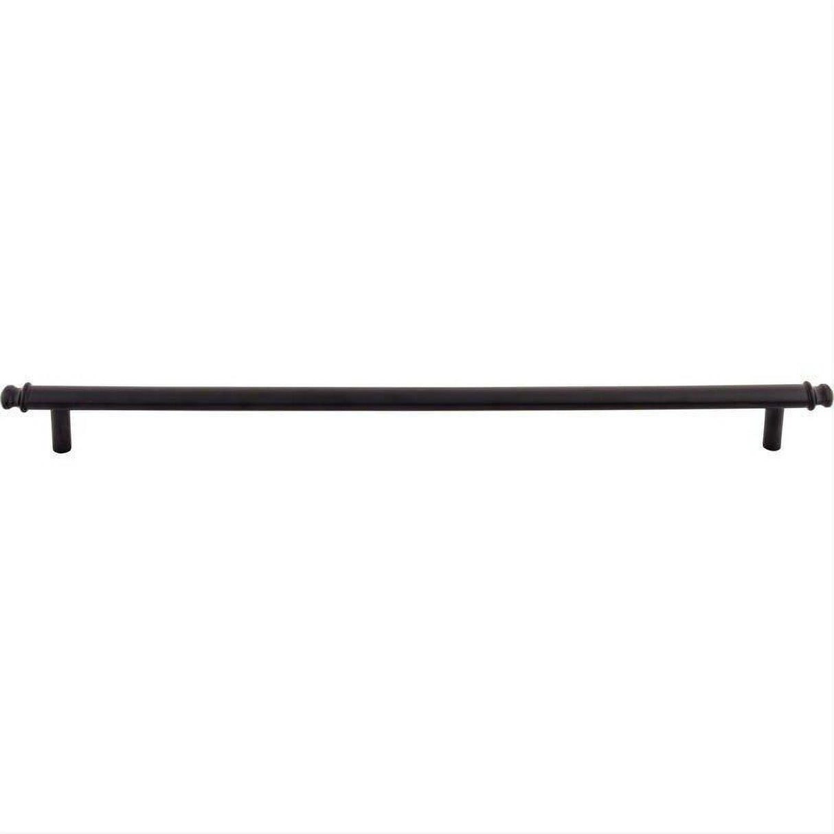 Top Knobs TK3057BLK TK3057 Julian 12" Center to Center Bar Pull Flat Black