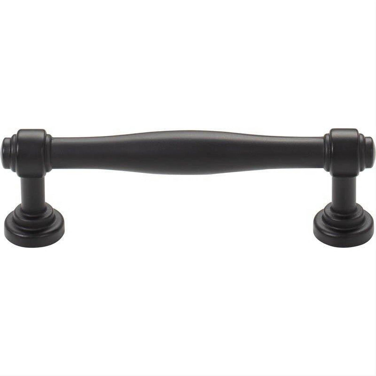 Top Knobs TK3071BLK TK3071 Ulster 3-3/4" Centers Bar Pull Flat Black