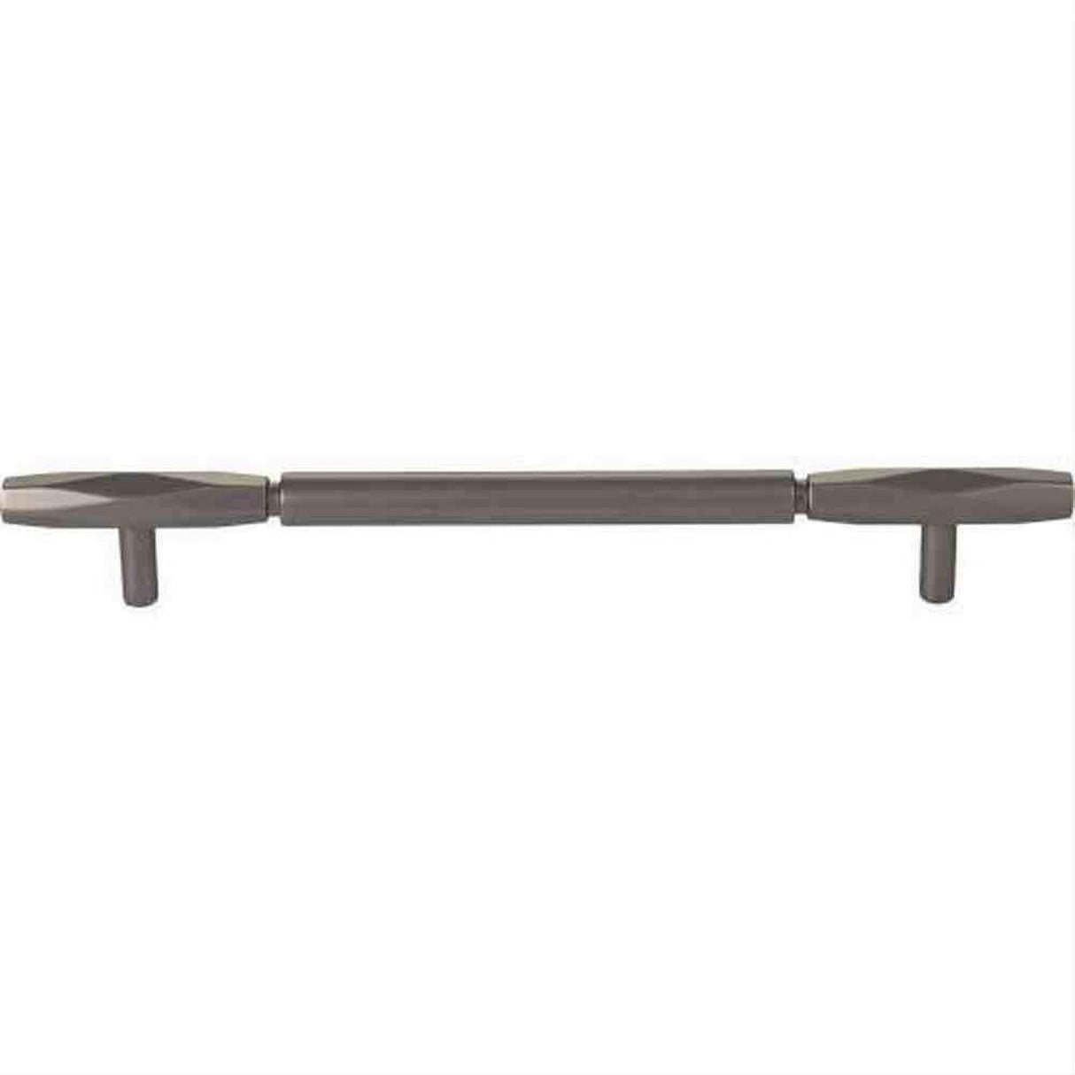 Top Knobs TK3088AG TK3088 Kingsmill 18" Centers Cabinet Pull / Appliance Pull Ash Gray
