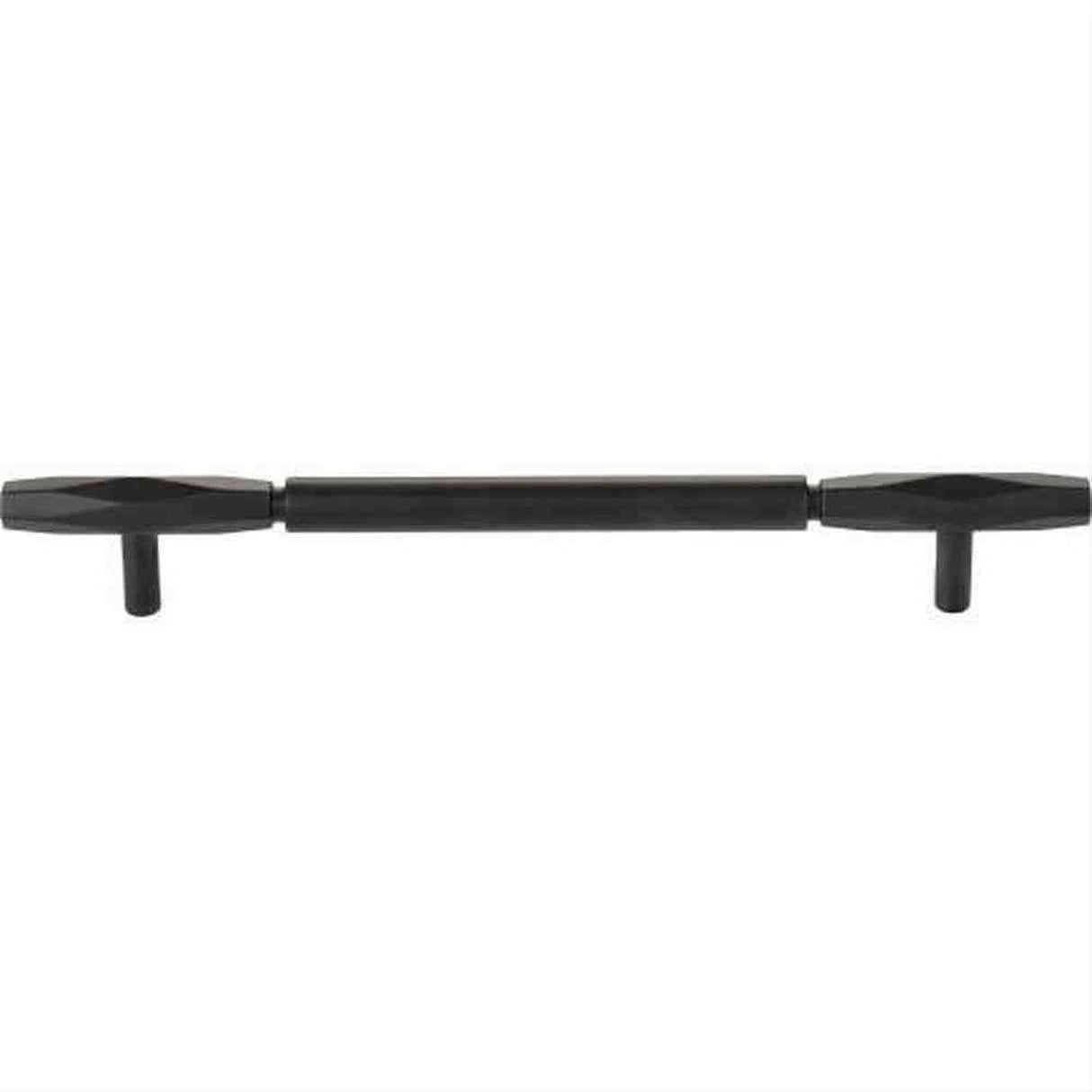 Top Knobs TK3088BLK TK3088 Kingsmill 18" Centers Cabinet Pull / Appliance Pull Flat Black