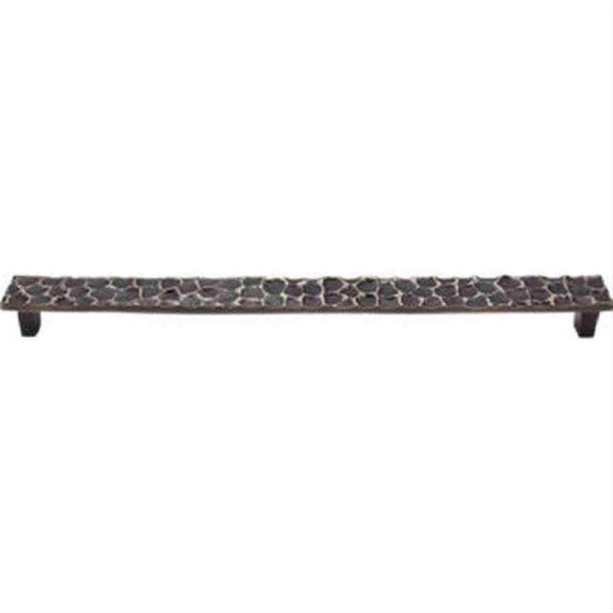 Top Knobs TK309BA TK309 Cobblestone Cabinet Pull 12 9/16" Center to Center Brass Antique
