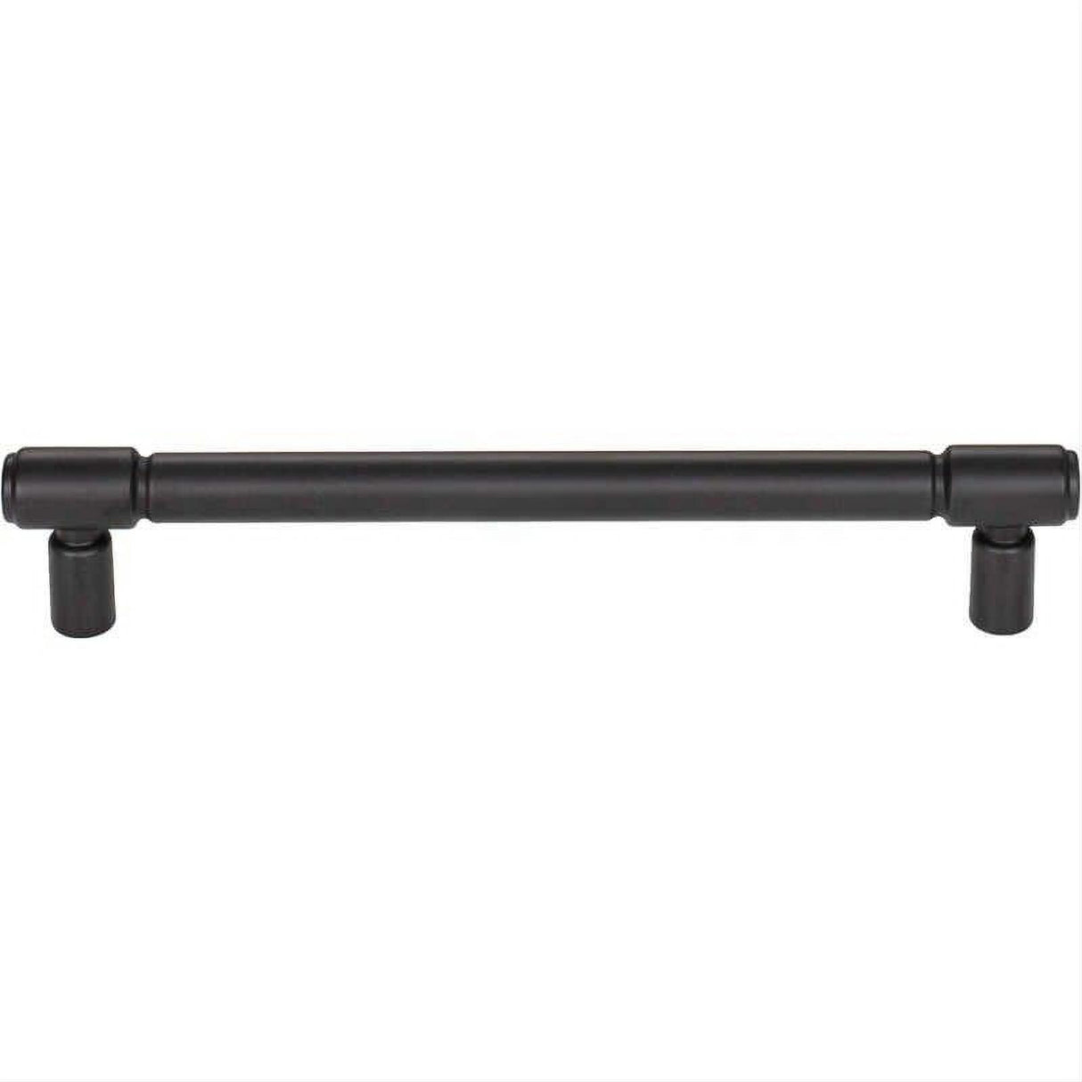 Top Knobs TK3114BLK TK3114 Clarence 6-5/16" Centers Bar Pull Flat Black