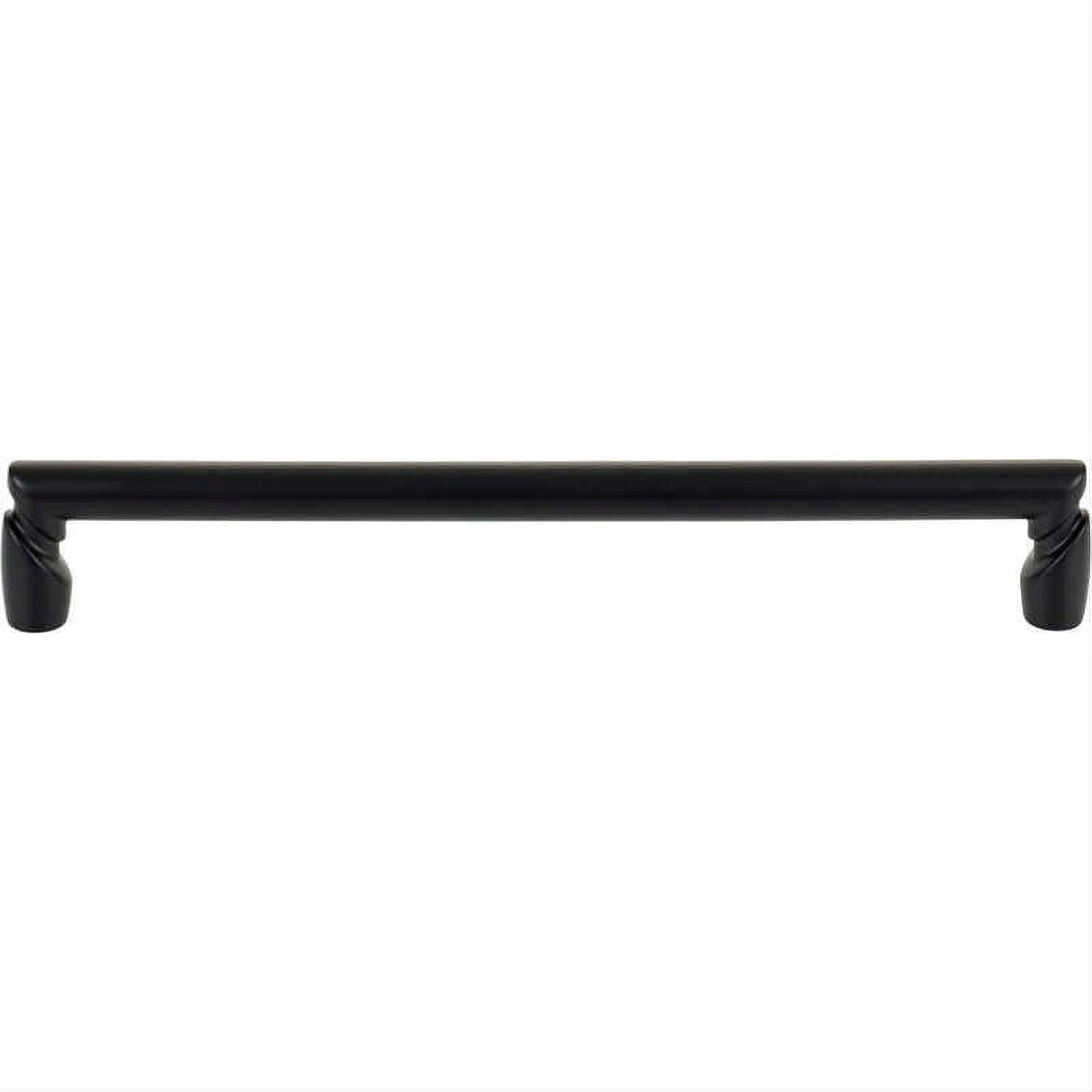 Top Knobs TK3135BLK TK3135 Florham Cabinet Pull 7 9/16 Inch (c-c) Flat Black