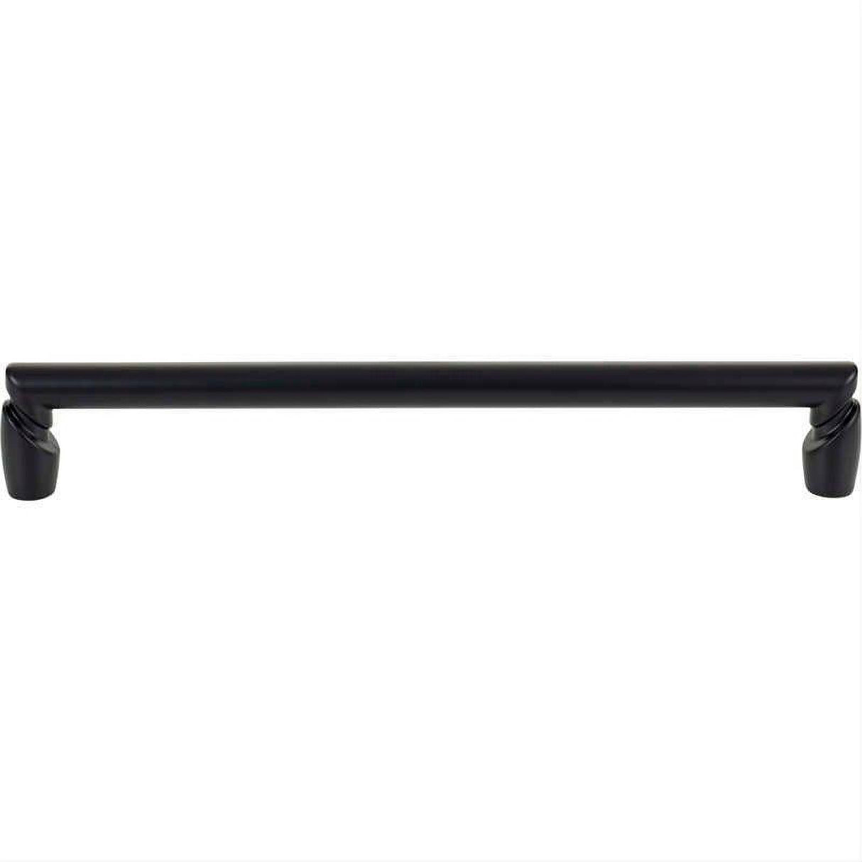 Top Knobs TK3138BLK TK3138 Florham Cabinet Pull / Appliance Pull 12 Inch (c-c) Flat Black