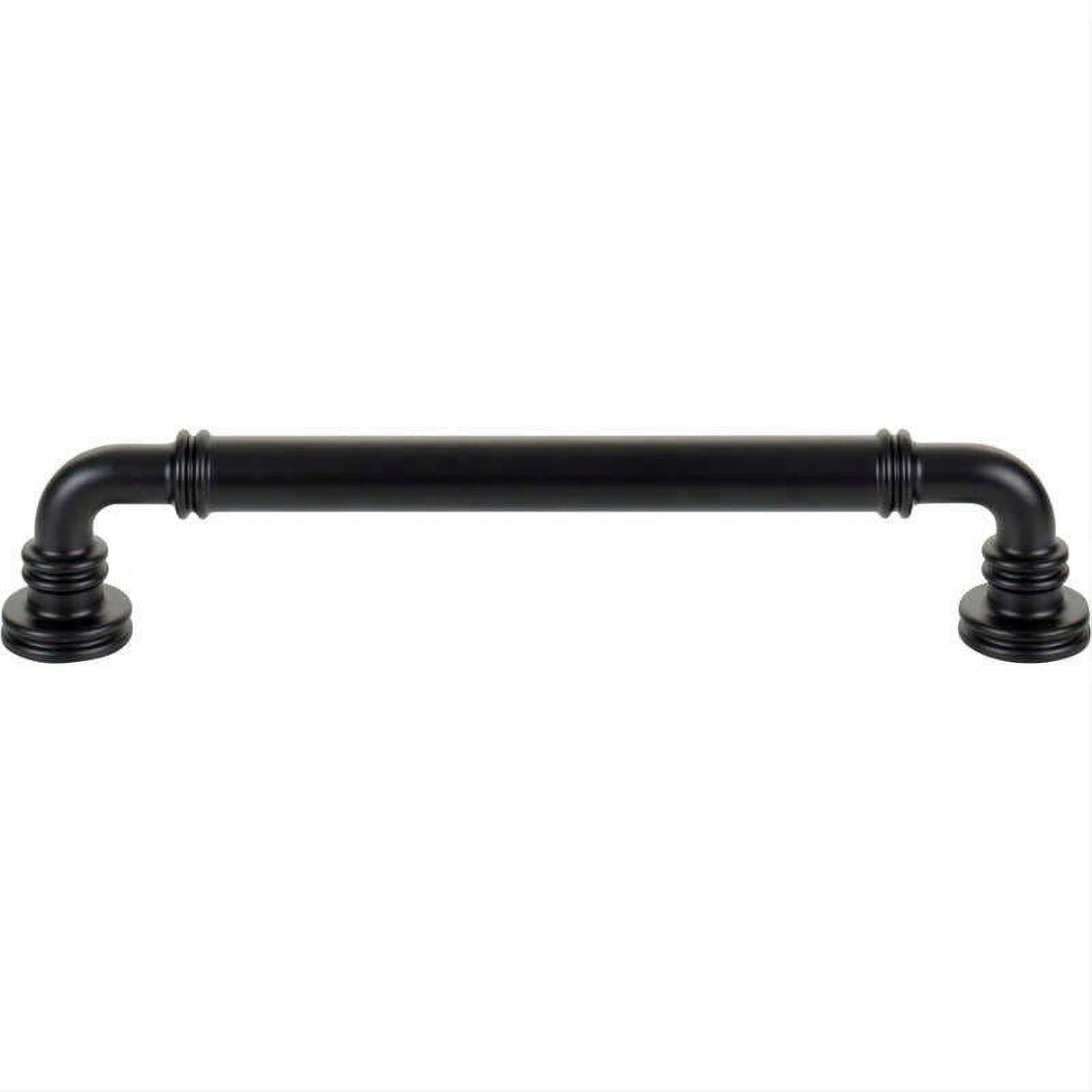 Top Knobs TK3143BLK TK3143 Cranford Cabinet Pull 6 5/16 Inch (c-c) Flat Black